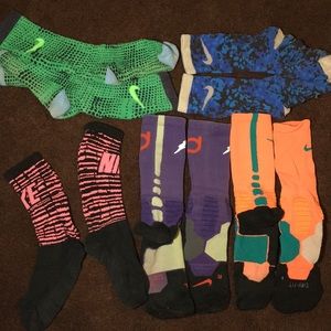 Bunch of Nike socks